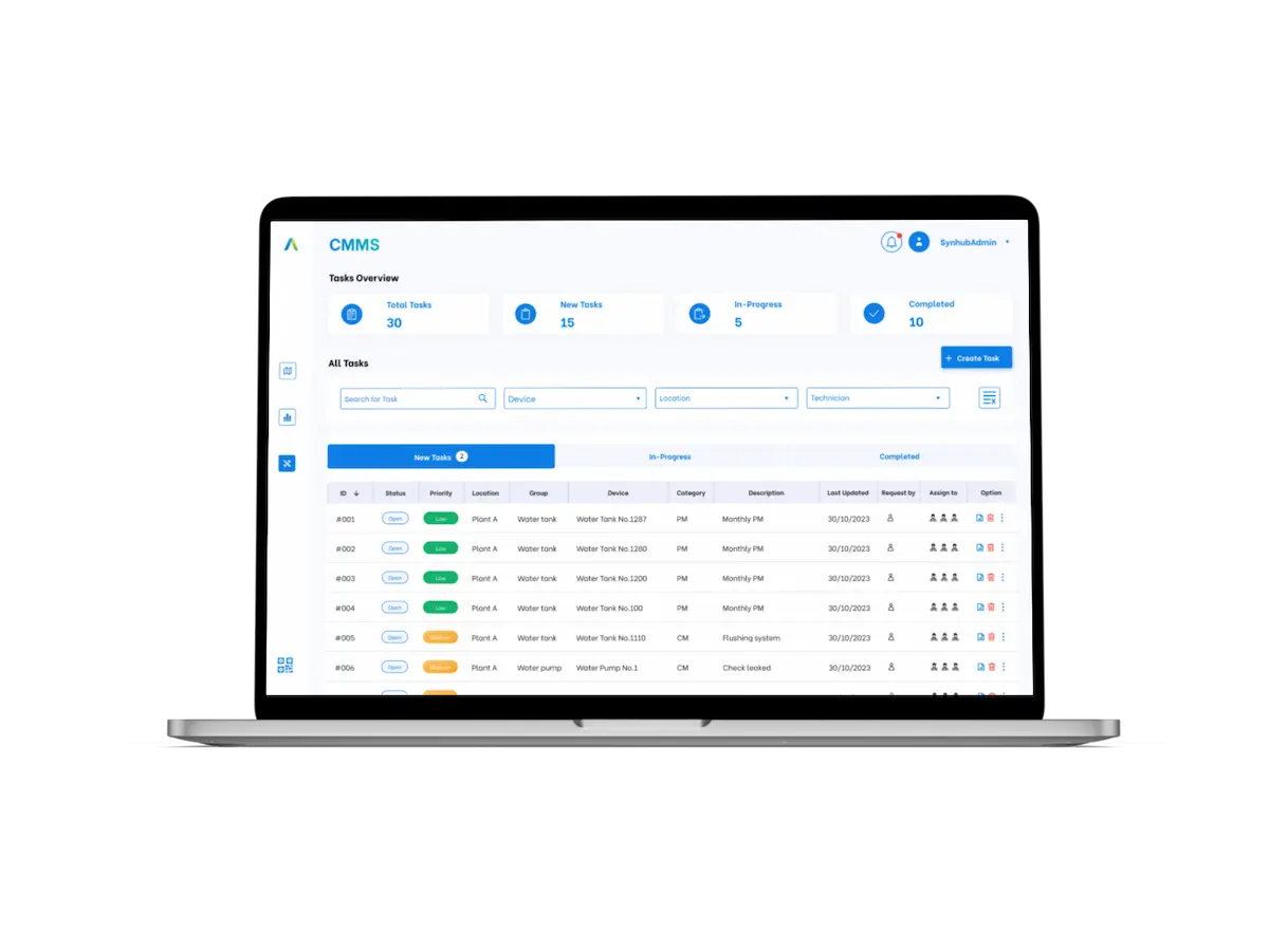 CMMS Dashboard